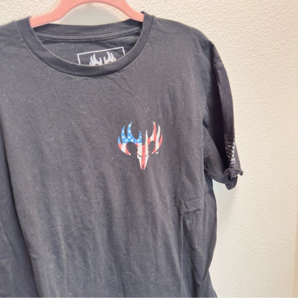 4/$20 Buck Wear Men’s X-Large Black Graphic T-Shirt Casual - Picture 3 of 8